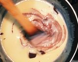 簡単☆チョコバナナタルト作り方4写真