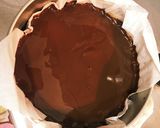簡単☆チョコバナナタルト作り方6写真
