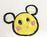 誕生日に!キャラチョコ わんわんうーたん作り方5写真