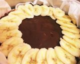 簡単☆チョコバナナタルト作り方8写真