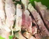 旬野菜！空芯菜と茹で鶏のヘルシーカレー作り方3写真