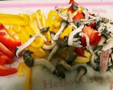 超簡単ヘルシーパプリカ炒め作り方1写真