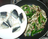 魚・とびうおの簡単にんにく塩焼き・塩炒め作り方6写真