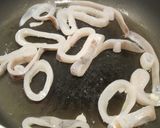 イカとしそのジェノベーゼ風パスタ作り方4写真