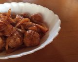 業務スーパーの冷凍肉だんごでケチャプ味作り方5写真