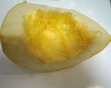 楽しい！そうめん瓜の茹で方、食べ方作り方1写真