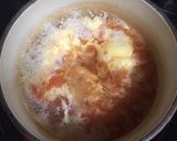 夏の王将餃子☆ピリ辛トマ玉あんかけ作り方1写真
