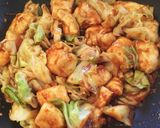 水晶鶏で♪ヘルシー回鍋肉作り方5写真