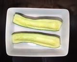 ズッキーニの肉詰め☆カレー味作り方1写真
