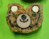可愛い♡デコ巻き寿司～クマのつもり^^;作り方7写真