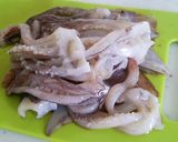 イカげそしょうが醤油♪作り方1写真