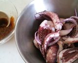 イカげそしょうが醤油♪作り方3写真