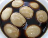 ラーメンの具に　味付き煮たまご作り方4写真