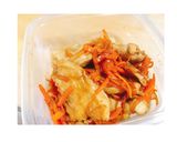 鶏むね肉とにんじんの甘辛炒め作り方8写真