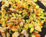 余った餃子の皮と野菜の残り物のキッシュ作り方8写真