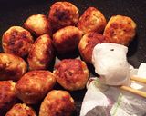鶏むね肉のフワフワ甘酢団子作り方8写真