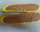 カレー風味✿丸ごとズッキーニの肉詰め✿作り方10写真