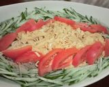 中華春雨サラダ　息子のダイエット食作り方9写真