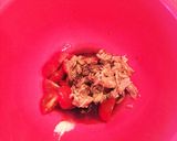 ポン酢でさっぱり❁冷製パスタ˖*♬作り方1写真