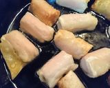 簡単★おやつ【餃子ミニドッグ】♪作り方7写真