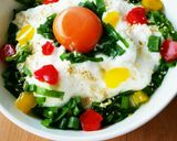 ふわっふわ～なメレンゲのっけた塩ラーメン作り方3写真