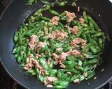 下茹で無し！いんげんとツナのクリームスパ作り方4写真