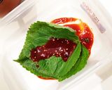 韓国家庭料理 エゴマの葉キムチ作り方5写真