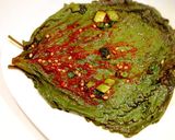 韓国家庭料理 エゴマの葉キムチ作り方9写真