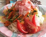 長芋で疲労回復！簡単☆ぶっかけそうめん♬作り方6写真