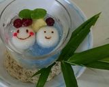シュワシュワ七夕ゼリーフルーツ白玉作り方9写真