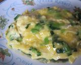 失敗ナシ！小松菜オムレツ　カレー風味作り方7写真
