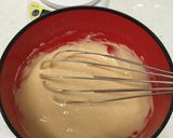 離乳食〜牛乳ときな粉のパンケーキ作り方2写真