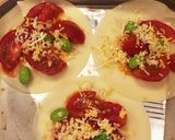餃子の皮DEミニミニピザ作り方4写真