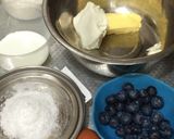ブルーベリーチーズカップケーキ作り方1写真
