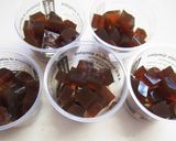 珈琲白玉クリームあんみつ～珈琲2種寒天入作り方6写真
