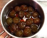 梅シロップの梅で甘露煮♪作り方8写真