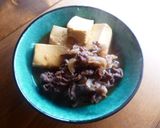 お酒がススム♡めっちゃ簡単！肉豆腐♪作り方5写真