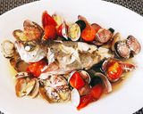 簡単濃厚魚介ダシ♡メバルのアクアパッツァ作り方6写真