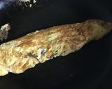 ゴーヤの佃煮を入れた卵焼き作り方3写真