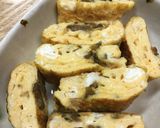ゴーヤの佃煮を入れた卵焼き作り方4写真