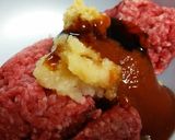 パプリカハンバーグ作り方1写真