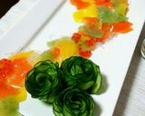 七夕 の日に食卓に天の川~!作り方2写真