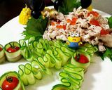 七夕 の日に食卓に天の川~!作り方4写真
