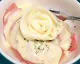 スライスチーズ1枚で簡単お花♡チーズバラ作り方9写真