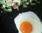 半熟玉子とチーズとろ〜り♡とろとろゴーヤ作り方3写真