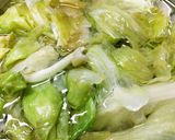レタス大量消費!カニカマde梅マヨサラダ作り方2写真
