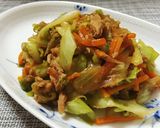 簡単！ツナと野菜の焼肉風作り方4写真