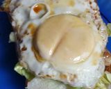 売れる！レタス納豆目玉焼きトースト！作り方9写真