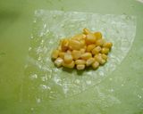 簡単！ライスペーパー☆コーンフライ作り方1写真