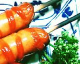 魚焼きグリルで簡単！フランクフルト♪作り方3写真